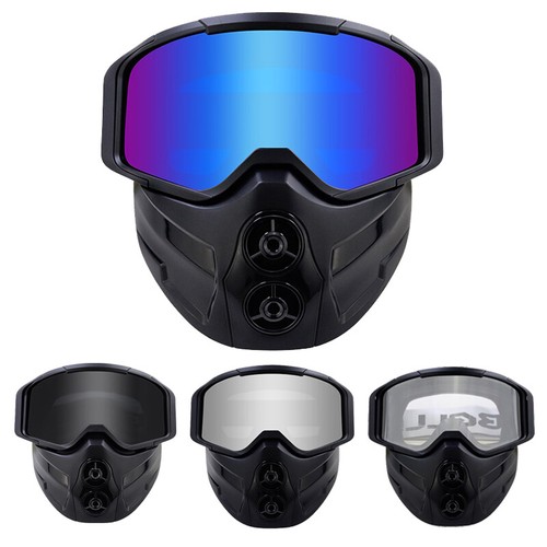 Maschera viso antivento sport