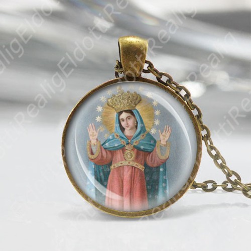 Collana madonna della - collana,
