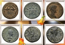 INTERESSANTE LOTTO ROMA AE Adriano -Sabina e Filippo I. (con rarità)