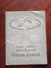 PANHARD & LEVASSOR Paris brochure 1908 voitures automobiles chassis limousine