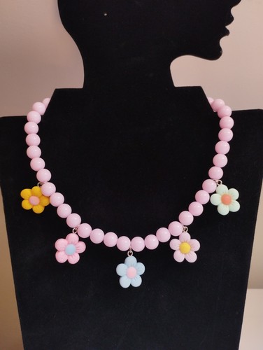 Collana con perle rosa - collana, e