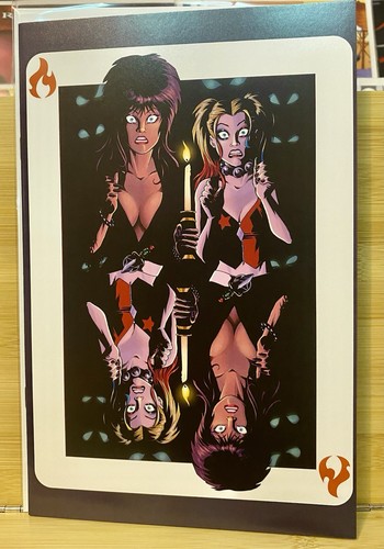 Harley quinn elvira - harley, x