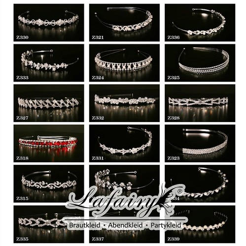 Molti diadema lusso strass - di,