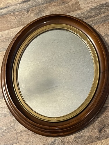 Vintage victorian oval - vintage, walnut
