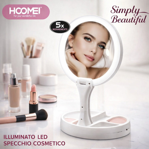Specchio per trucco - specchio,