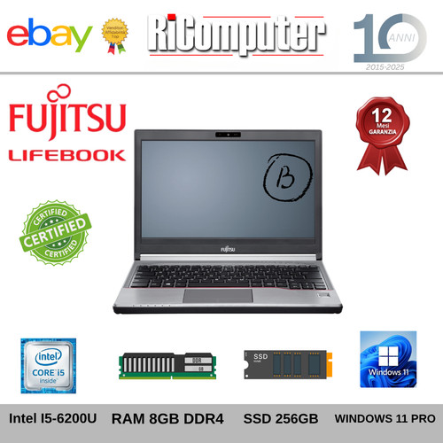 Fujitsu lifebook e736 - e736, 13.3"