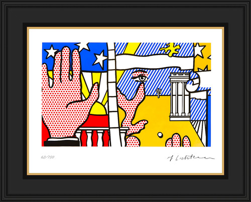 Roy lichtenstein stampa - lichtenstein,,