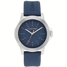 Orologio Uomo CK CALVIN KLEIN RESET 25200470 Silicone Blu