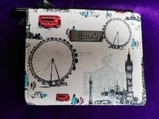 Portafoglio bi pieghevole Harrods London Monuments