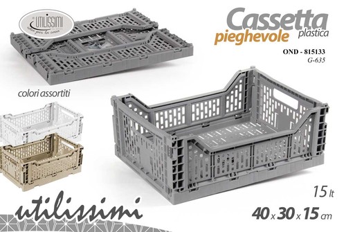 Cassetta pieghevole