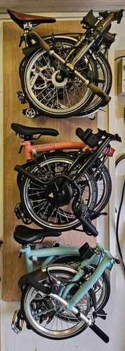 Portabici pieghevole parete - da,