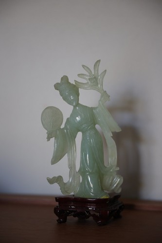 Statua giada arte cinese - statua,