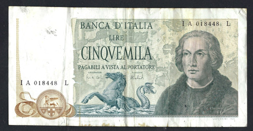 Repubblica italiana 5000 - repubblica,