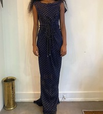 Maxi abito Nico Didonna blu