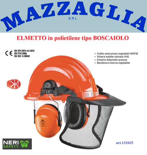 Neri elmetto in polietilene - in,