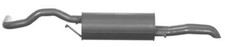MARMITTA SILENZIATORE POSTERIORE AUDI A4 1900 TURBO DIESEL TDI DAL 1995 AL 2000