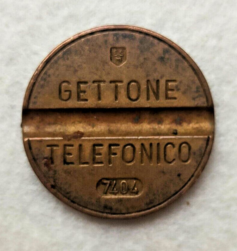 Gettone telefonico 7404 - telefonico,