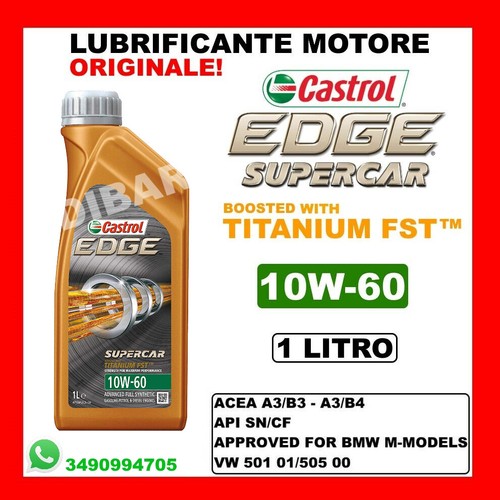 Olio castrol edge - castrol, supercar