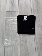 Shirt lacoste uomo nera - t-shirt,