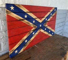 Bandiera in legno The American