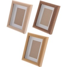  3 Pcs Quadretti Foto Quadro Portafoto Cornici Per in Legno Cornice