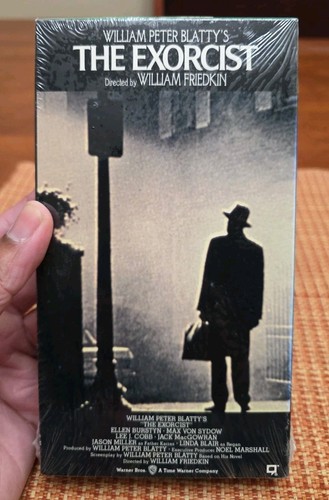 The exorcist vhs sealed warner - sealed,