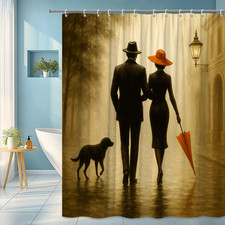 Tenda da doccia elegante -