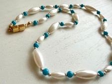 Collana vintage retrò perle