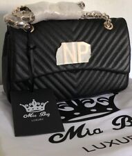 Borsa Mia bag Iniziali NP Colore Nero Dimensione Media