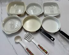 IMCO Spice of Life Corningware Giocattolo Miniatura Pentole da Forno Set 12 Pezzi. Vintage