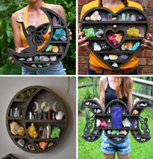 Mensola galleggiante in legno