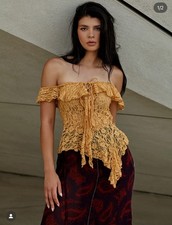 T-shirt Zara in pizzo semi