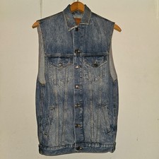 Gilet donna Zara denim piccolo