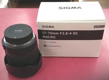 Sigma 17-70 mm F2.8 obiettivo