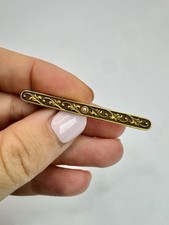 Spilla Vintage Art Deco’ Oro Giallo Perle 