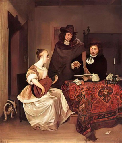 Gerard terborch foto una - gerard, a4