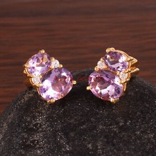 Gemma Naturale Di Ametista Con