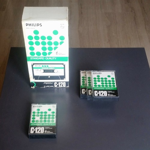 Audio cassette philips 120 - cassette,