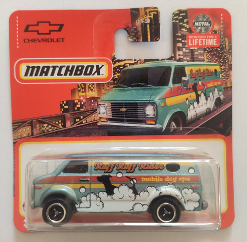 Matchbox chevy van ruff - matchbox,
