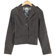 Giacca Corto Vintage In Pelle