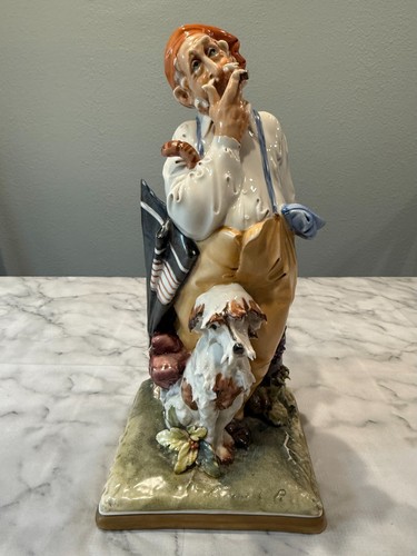 Statuina porcellana vintage