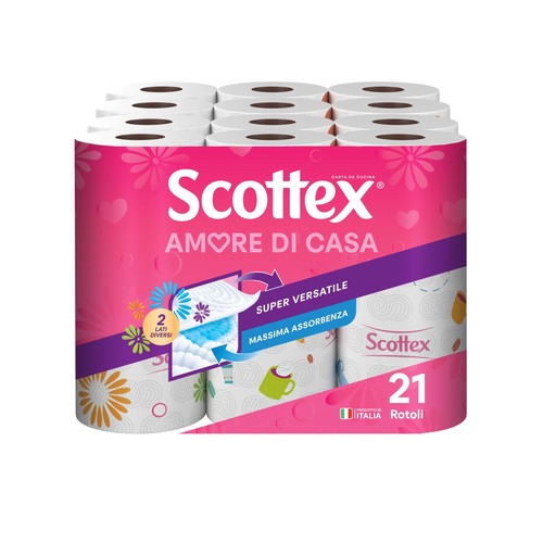 Scottex amore casa carta da - amore,