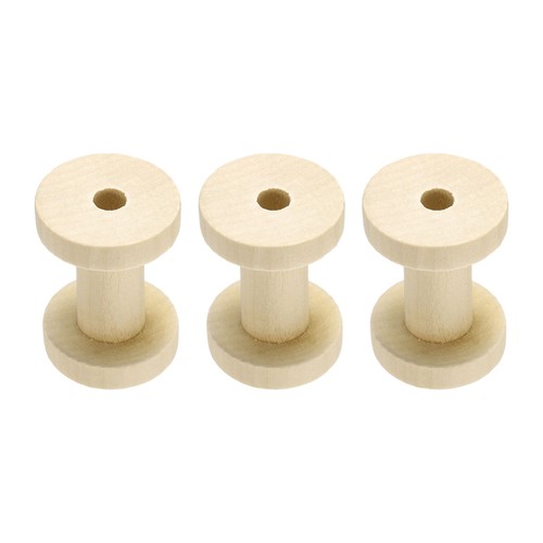3pcs bobine legno - 1.77", x