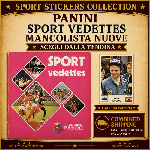 Panini sport vedettes - panini,