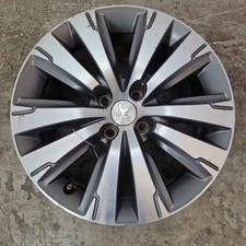 Cerchio in lega 17 pollici 4 fori Peugeot 3008 1.6 HDI 2009-16 7.5J17 CH4 ET 29 
