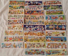 CARTINA SORPRESINE KINDER FERRERO 100% ORIGINALE ITALIANA ENTRA E SCEGLI