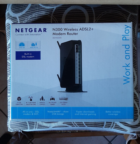 Modem adsl netgear n300 - modem,
