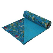 Coperta Da Letto In Cotone Con