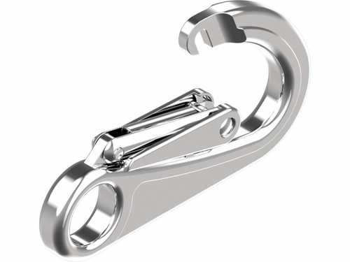 Gancio carabina con - gancio,