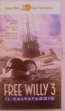 VHS - WARNER BROS/ FREE WILLY -  3 IL SALVATAGGIO